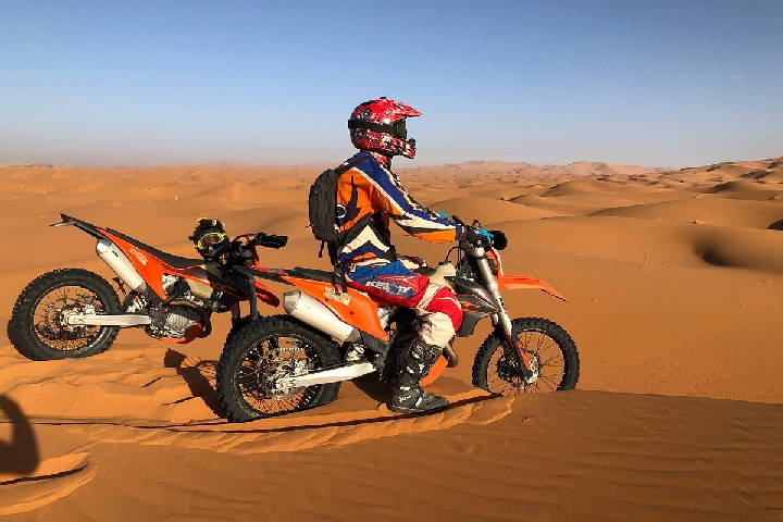 4 days motorbike tour from Merzouga desert