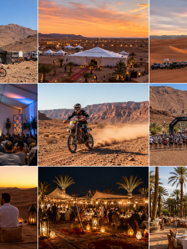 Event organization services in Morocco