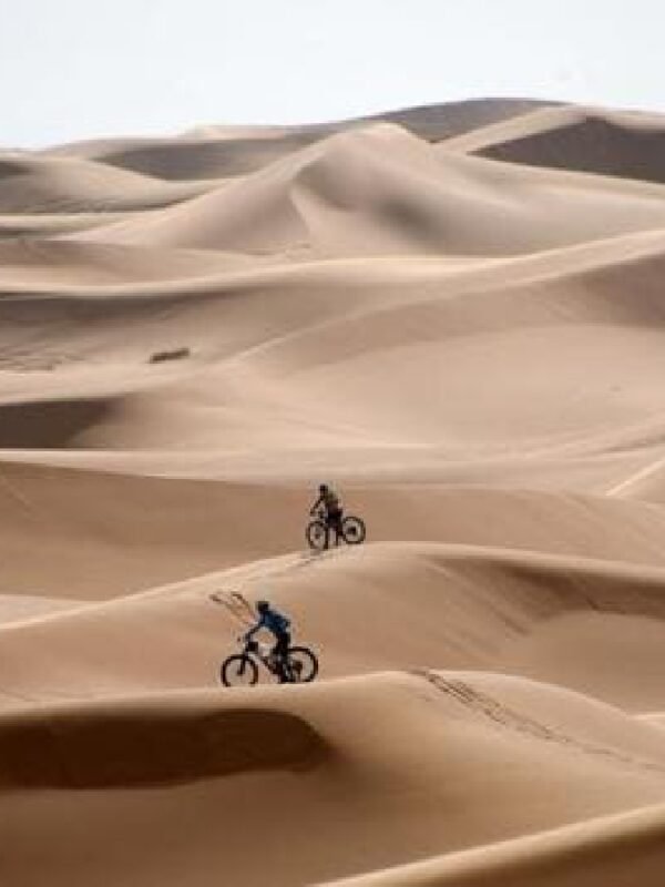 Mountain Biking in the desert of Morocco