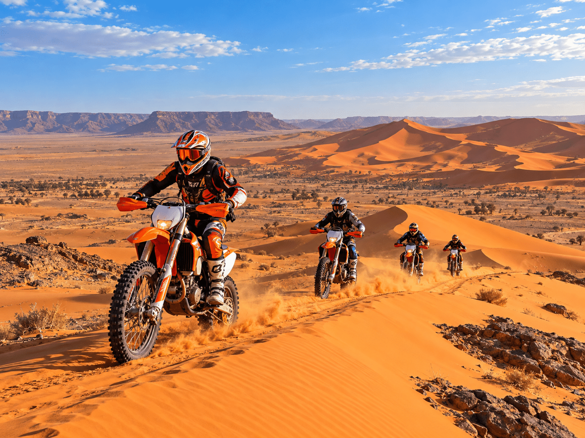 1-Day Motorcycle Tour In Merzouga | Sahara Desert Ride